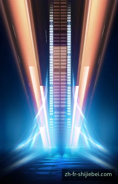 电子竞技比赛现场的纪实画面