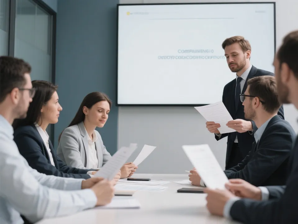 企业合规与风控治理示意图