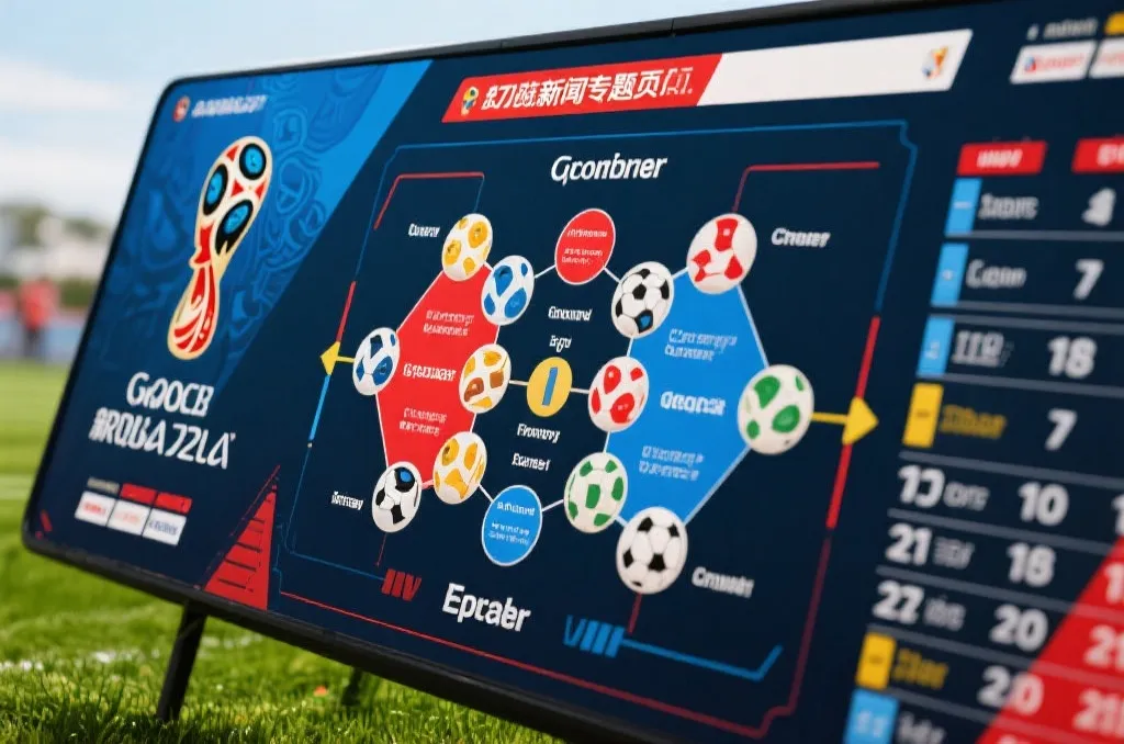 世界杯小组赛赛程与球队对阵图